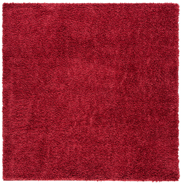 August Shag 200  Shag/Flokati Power Loomed Polypropylene Rug Red