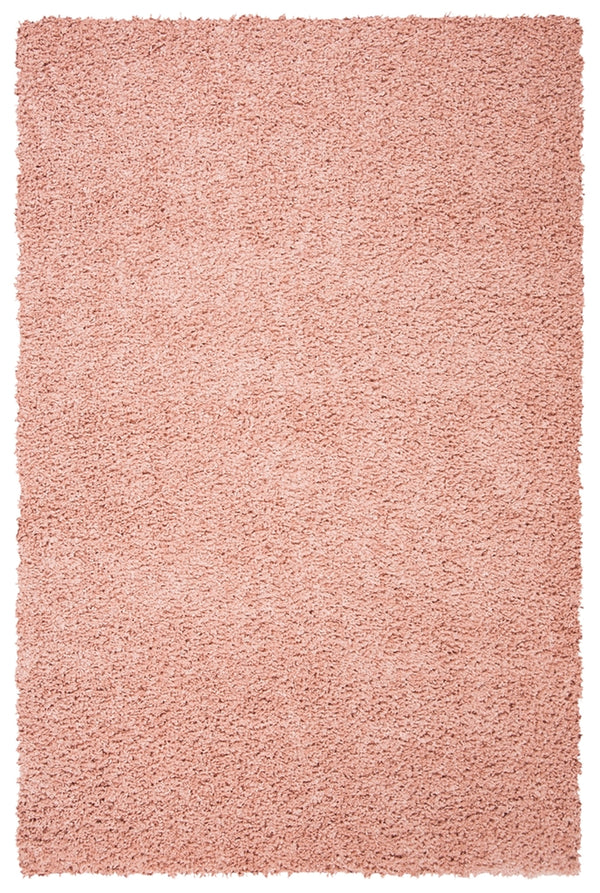 August Shag 200  Shag/Flokati Power Loomed Polypropylene Rug Rose