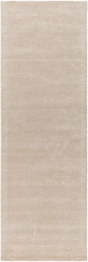 Austin AUS-2301 Modern NZ Wool, Viscose Rug AUS2301-268 Light Gray 50% NZ Wool, 50% Viscose 2'6" x 8'