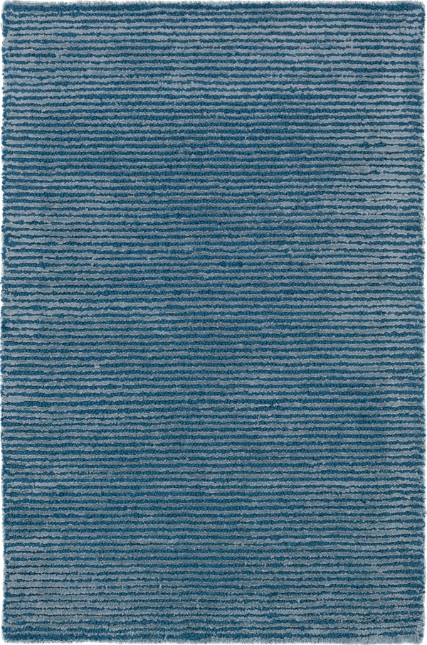 Austin AUS-2306 Modern NZ Wool, Viscose Rug AUS2306-912 Navy, Denim 50% NZ Wool, 50% Viscose 9' x 12'
