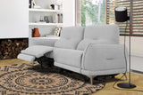 VIG Furniture Divani Casa Austria - Modern Grey Fabric Loveseat w/ Electric Recliners VGKNE9178-GRY-3S