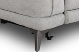 VIG Furniture Divani Casa Austria - Modern Grey Fabric Sofa w/ Electric Recliners VGKNE9178-GRYS-4S