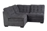 Porter Designs Morrison Contemporary Modular Contemporary Sectional Gray 01-33C-05-2319-KIT