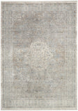 Nourison Starry Nights STN02 Farmhouse & Country Machine Made Loom-woven Indoor Area Rug Cream Grey 5'3" x 7'3" 99446745514