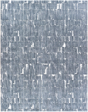 Avshar AVH-2302 Modern Polyester, Polypropylene Rug AVH2302-71010 Medium Gray, Light Gray, Cream 70% Polyester, 30% Polypropylene 7'10" x 10'