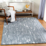 Avshar AVH-2302 Modern Polyester, Polypropylene Rug AVH2302-91210 Medium Gray, Light Gray, Cream 70% Polyester, 30% Polypropylene 9' x 12'10"