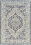 Avant Garde AVT-2300 Traditional Polyester, Polypropylene Rug AVT2300-575 Medium Gray, Charcoal, Light Gray, Beige, Tan, Camel, Denim 90% Polyester, 10% Polypropylene 5' x 7'5"