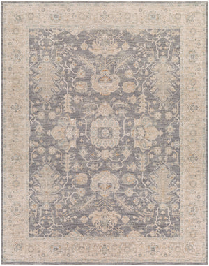 Avant Garde AVT-2303 Traditional Polyester, Polypropylene Rug AVT2303-710103 Medium Gray, Charcoal, Light Gray, Beige, Tan, Camel, Denim 90% Polyester, 10% Polypropylene 7'10" x 10'3"