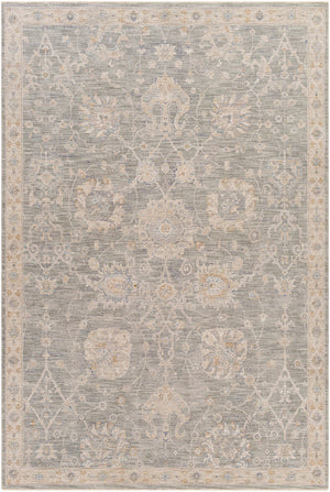 Avant Garde AVT-2305 Traditional Polyester, Polypropylene Rug AVT2305-9122 Medium Gray, Charcoal, Light Gray, Beige, Tan, Camel, Denim 90% Polyester, 10% Polypropylene 9' x 12'2"