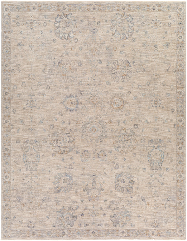Avant Garde AVT-2307 Traditional Polyester, Polypropylene Rug AVT2307-710103 Light Gray, Medium Gray, Charcoal, Beige, Tan, Denim, Camel 90% Polyester, 10% Polypropylene 7'10" x 10'3"