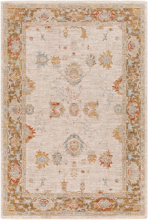 Avant Garde AVT-2309 Traditional Polyester, Polypropylene Rug AVT2309-9122 Olive, Denim, Burnt Orange, Medium Gray, Light Gray, Beige 90% Polyester, 10% Polypropylene 9' x 12'2"