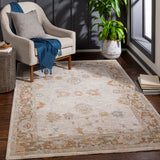 Avant Garde AVT-2309 Traditional Polyester, Polypropylene Rug AVT2309-9122 Olive, Denim, Burnt Orange, Medium Gray, Light Gray, Beige 90% Polyester, 10% Polypropylene 9' x 12'2"