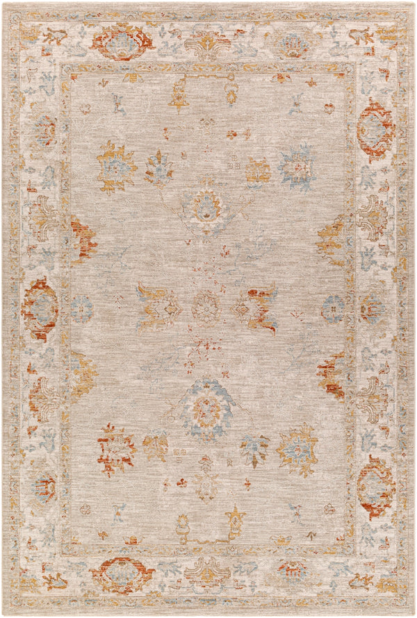 Avant Garde AVT-2310 Traditional Polyester, Polypropylene Rug AVT2310-9122 Sage, Olive, Burnt Orange, Mustard, Denim, Medium Gray, Light Gray, Beige 90% Polyester, 10% Polypropylene 9' x 12'2"