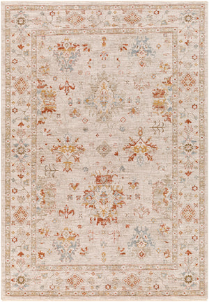 Avant Garde AVT-2311 Traditional Polyester, Polypropylene Rug AVT2311-9122 Burnt Orange, Olive, Denim, Medium Gray, Light Gray, Beige 90% Polyester, 10% Polypropylene 9' x 12'2"