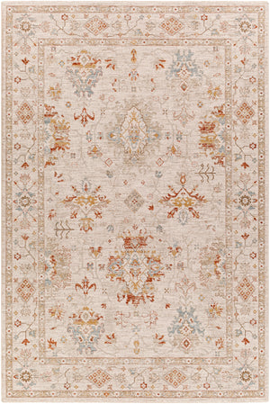 Avant Garde AVT-2311 Traditional Polyester, Polypropylene Rug AVT2311-6796 Burnt Orange, Olive, Denim, Medium Gray, Light Gray, Beige 90% Polyester, 10% Polypropylene 6'7" x 9'6"