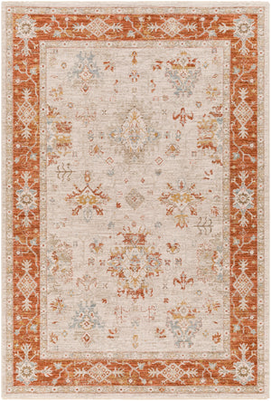 Avant Garde AVT-2312 Traditional Polyester, Polypropylene Rug AVT2312-9122 Burnt Orange, Olive, Mustard, Denim, Sage, Medium Gray, Light Gray, Beige 90% Polyester, 10% Polypropylene 9' x 12'2"