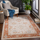 Avant Garde AVT-2312 Traditional Polyester, Polypropylene Rug AVT2312-9122 Burnt Orange, Olive, Mustard, Denim, Sage, Medium Gray, Light Gray, Beige 90% Polyester, 10% Polypropylene 9' x 12'2"