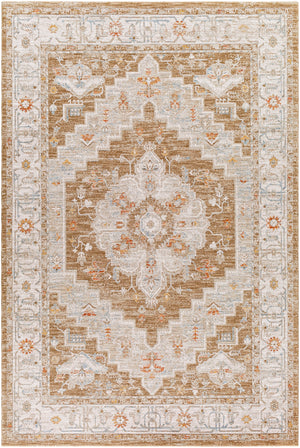 Avant Garde AVT-2315 Traditional Polyester, Polypropylene Rug AVT2315-6796 Olive, Sage, Burnt Orange, Denim, Mustard, Medium Gray, Light Gray, Beige 90% Polyester, 10% Polypropylene 6'7" x 9'6"