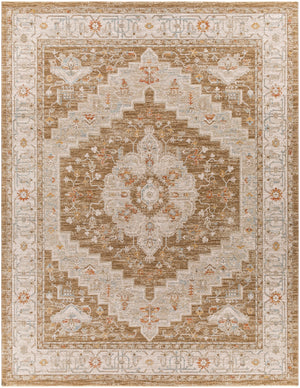 Avant Garde AVT-2315 Traditional Polyester, Polypropylene Rug AVT2315-710103 Olive, Sage, Burnt Orange, Denim, Mustard, Medium Gray, Light Gray, Beige 90% Polyester, 10% Polypropylene 7'10" x 10'3"