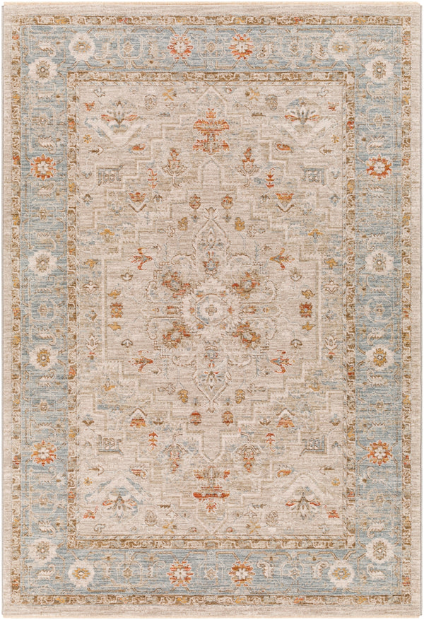 Avant Garde AVT-2316 Traditional Polyester, Polypropylene Rug AVT2316-9122 Sage, Olive, Burnt Orange, Denim, Mustard, Medium Gray, Light Gray, Beige 90% Polyester, 10% Polypropylene 9' x 12'2"