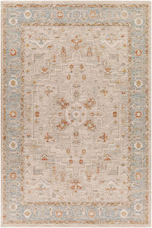 Avant Garde AVT-2316 Traditional Polyester, Polypropylene Rug AVT2316-6796 Sage, Olive, Burnt Orange, Denim, Mustard, Medium Gray, Light Gray, Beige 90% Polyester, 10% Polypropylene 6'7" x 9'6"