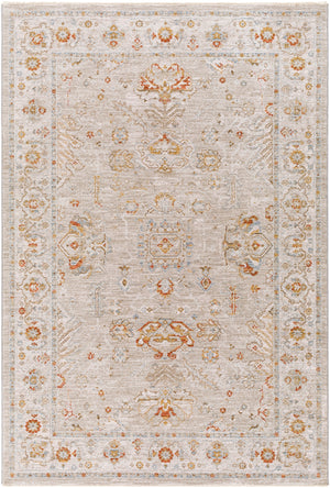 Avant Garde AVT-2319 Traditional Polyester, Polypropylene Rug AVT2319-9122 Sage, Olive, Burnt Orange, Mustard, Denim, Medium Gray, Light Gray, Beige 90% Polyester, 10% Polypropylene 9' x 12'2"