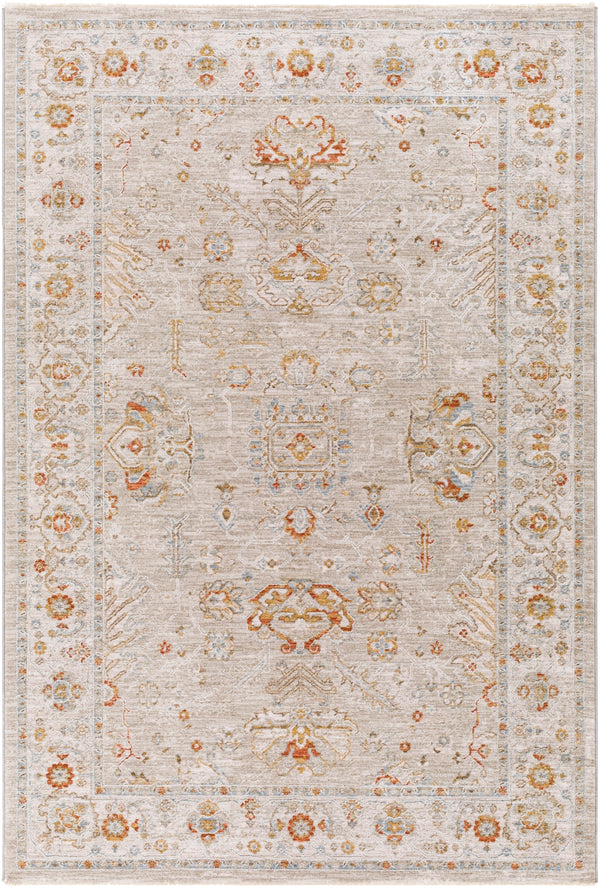 Avant Garde AVT-2319 Traditional Polyester, Polypropylene Rug AVT2319-9122 Sage, Olive, Burnt Orange, Mustard, Denim, Medium Gray, Light Gray, Beige 90% Polyester, 10% Polypropylene 9' x 12'2"