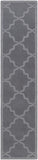 Central Park AWHP-4023 Modern Wool Rug AWHP4023-2314 Medium Gray 100% Wool 2'3" x 14'