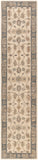 Middleton AWHR-2050 Traditional Wool Rug AWHR2050-2314 Khaki, Teal, Tan, Dark Brown, Seafoam 100% Wool 2'3" x 14'