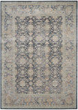 Nourison kathy ireland Home Malta MAI09 Vintage Machine Made Power-loomed Indoor only Area Rug Navy 7'10" x 10'10" 99446375995