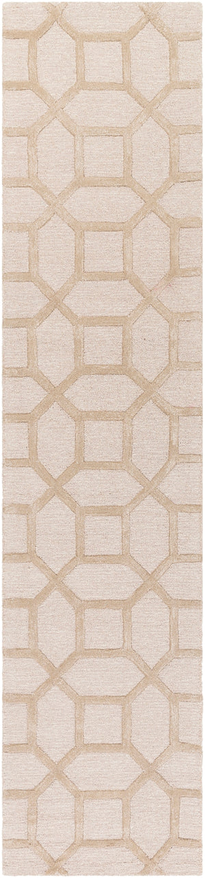 Arise AWRS-2130 Modern Wool, Viscose Rug AWRS2130-2314 Khaki 70% Wool, 30% Viscose 2'3" x 14'