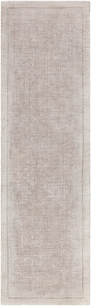 Silk Route AWSR-4037 Modern Viscose Rug AWSR4037-238 Taupe 100% Viscose 2'3" x 8'