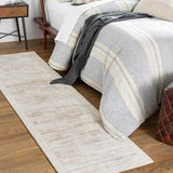 Silk Route AWSR-4037 Modern Viscose Rug AWSR4037-238 Taupe 100% Viscose 2'3" x 8'