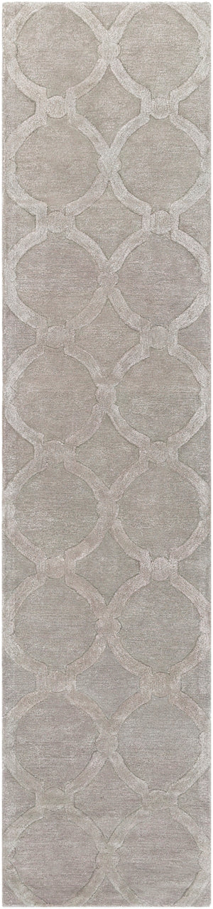 Urban AWUB-2144 Modern Wool, Viscose Rug AWUB2144-2314 Taupe 70% Wool, 30% Viscose 2'3" x 14'