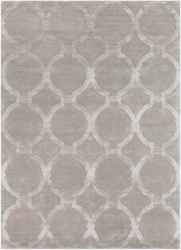 Urban AWUB-2144 Modern Wool, Viscose Rug AWUB2144-811 Taupe 70% Wool, 30% Viscose 8' x 11'