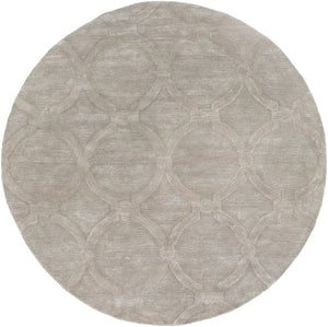 Urban AWUB-2144 Modern Wool, Viscose Rug AWUB2144-8RD Taupe 70% Wool, 30% Viscose 8' Round