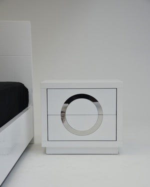 VIG Furniture Queen A&X Ovidius Modern Queen Bedroom Set VGUNAW223-180-WHT-SET-Q