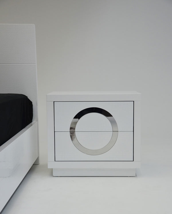 VIG Furniture Queen A&X Ovidius Modern Queen Bedroom Set VGUNAW223-180-WHT-SET-Q