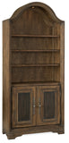 Hill Country Traditional-Formal Pleasanton Bunching Bookcase In Hardwood And Poplar Solids With White Oak Veneers, Glass And Resin