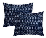 Normani Navy Queen 4pc Duvet Set