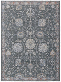 Thackery Ornamental Rug – Effortlessly Sophisticated with High-Low Texture & Soft Motifs in Charcoal