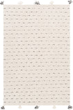 Azalea AZA-2301 Global Recycled PET Yarn Rug AZA2301-81012 Medium Gray, Black, Ivory 100% Recycled PET Yarn 8'10" x 12'