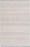 Azalea AZA-2302 Global Recycled PET Yarn Rug AZA2302-81012 Medium Gray, White, Ink 100% Recycled PET Yarn 8'10" x 12'