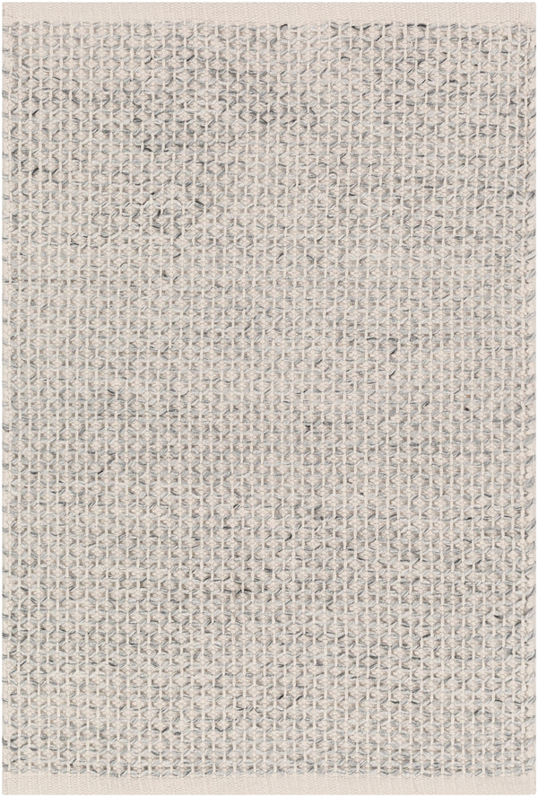 Azalea AZA-2305 Modern Recycled PET Yarn Rug AZA2305-81012 Medium Gray, White, Ink 100% Recycled PET Yarn 8'10" x 12'