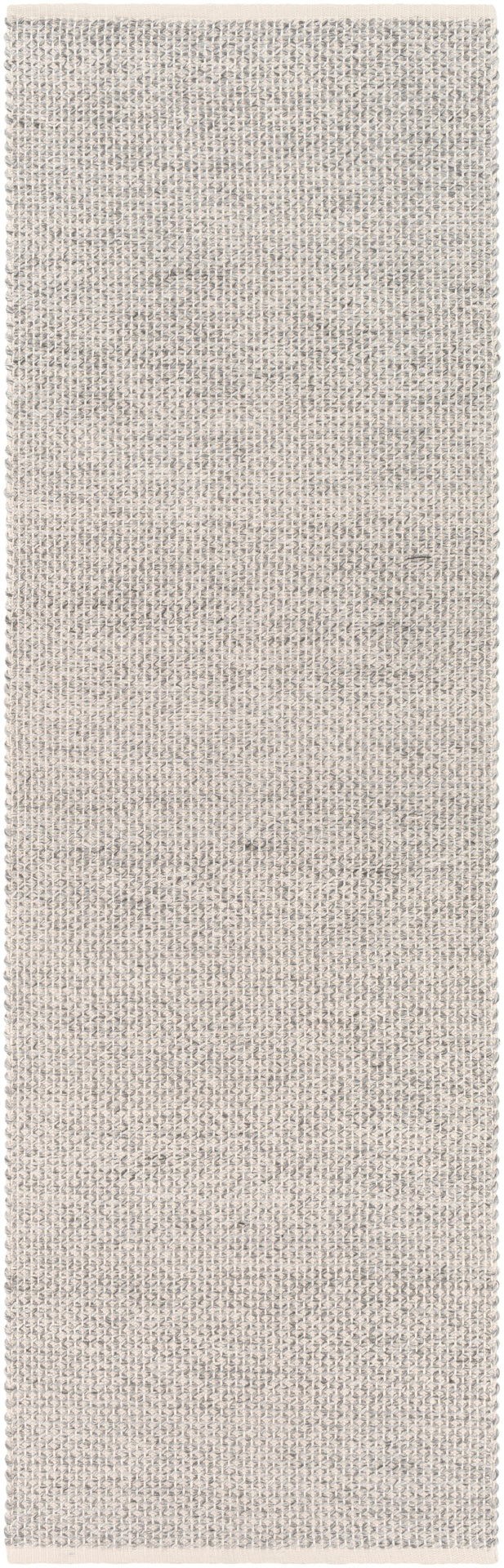Azalea AZA-2305 Modern Recycled PET Yarn Rug AZA2305-81012 Medium Gray, White, Ink 100% Recycled PET Yarn 8'10" x 12'