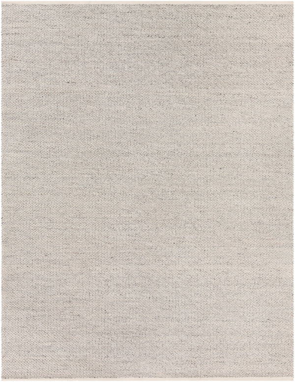 Azalea AZA-2305 Modern Recycled PET Yarn Rug AZA2305-810 Medium Gray, White, Ink 100% Recycled PET Yarn 8' x 10'