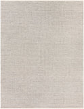 Azalea AZA-2305 Modern Recycled PET Yarn Rug AZA2305-810 Medium Gray, White, Ink 100% Recycled PET Yarn 8' x 10'