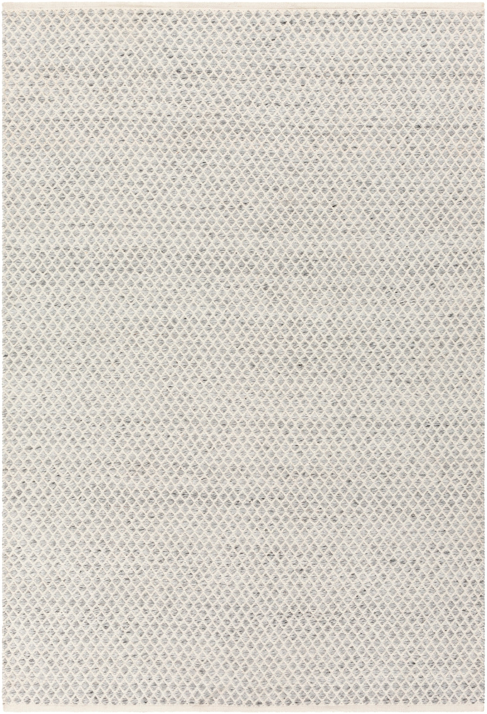 Azalea AZA-2306 Modern Recycled PET Yarn Rug AZA2306-81012 Medium Gray, White, Ink 100% Recycled PET Yarn 8'10" x 12'