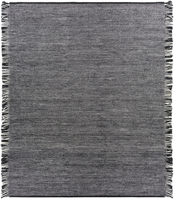 Azalea AZA-2312 Modern Recycled PET Yarn Rug AZA2312-810 Black, Cream, Medium Gray 100% Recycled PET Yarn 8' x 10'