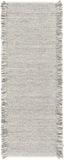 Azalea AZA-2314 Modern Recycled PET Yarn Rug AZA2314-268 Light Gray, Medium Gray, Charcoal, Cream 100% Recycled PET Yarn 2'6" x 8'